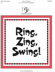 Ring, Zing, Swing! Handbell sheet music cover Thumbnail